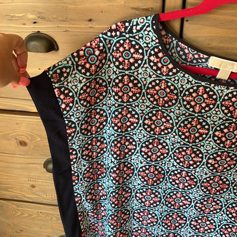 EUC MICHAEL Michael Kors top sz large - Picture 2 of 6